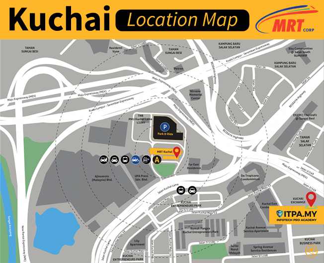 MRT Kuchai Maps